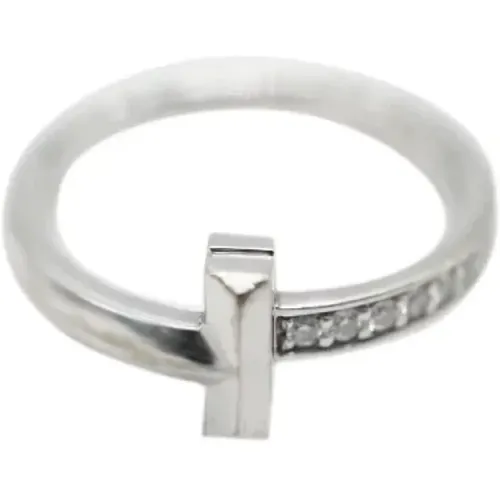 Pre-owned White Gold rings , female, Sizes: ONE SIZE - Tiffany & Co. Pre-owned - Modalova