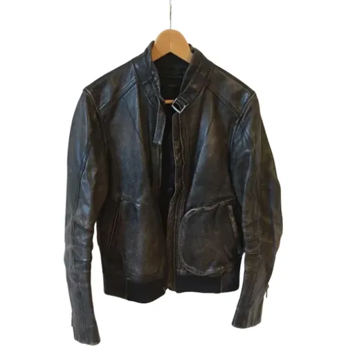 Pre-owned Leather outerwear , female, Sizes: S - Marc Jacobs Pre-owned - Modalova