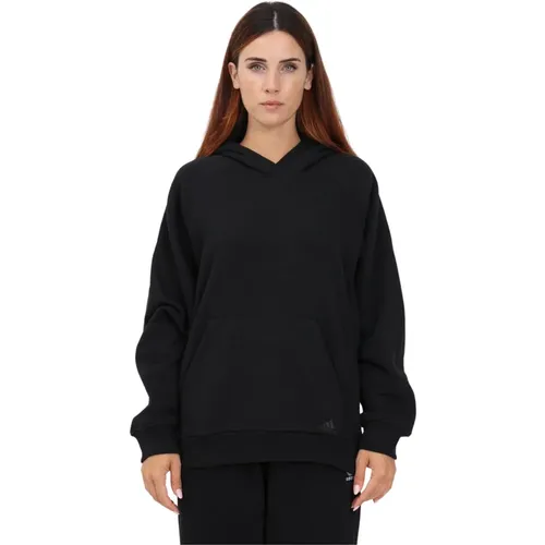 Schwarze Performance Sweater , Damen, Größe: S - Adidas - Modalova
