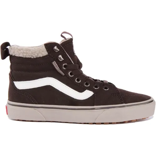 Filmore Hi Top Trainers in Choco , female, Sizes: 2 UK, 4 UK, 3 1/2 UK - Vans - Modalova