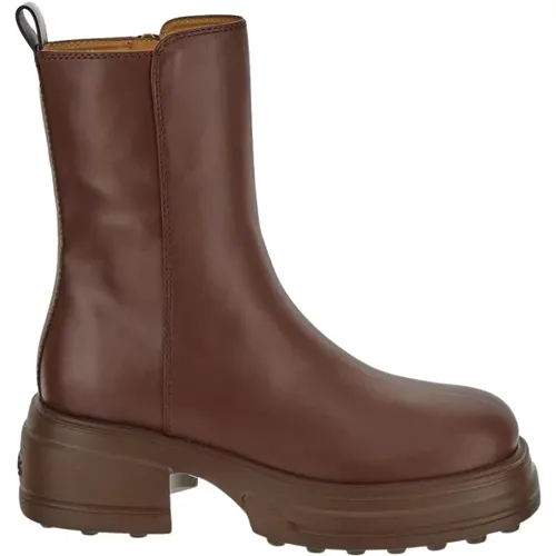 Platform Ankle Boots, Stylish Design , female, Sizes: 4 UK - TOD'S - Modalova