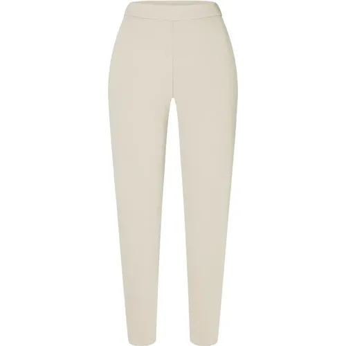 Stretch Ribbon Chino Hose , Damen, Größe: S - MAC - Modalova