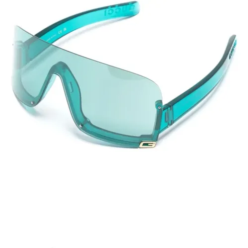 Blaue Sonnenbrille mit Zubehör - Gucci - Modalova