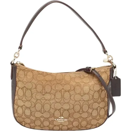 Pre-owned Canvas handbags , female, Sizes: ONE SIZE - Coach Pre-owned - Modalova