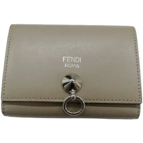 Pre-owned Leather wallets , female, Sizes: ONE SIZE - Fendi Vintage - Modalova