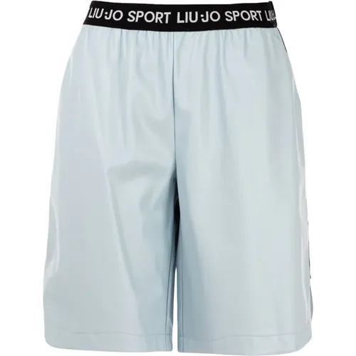 Ice Sky Blaue Damen Shorts Liu Jo - Liu Jo - Modalova