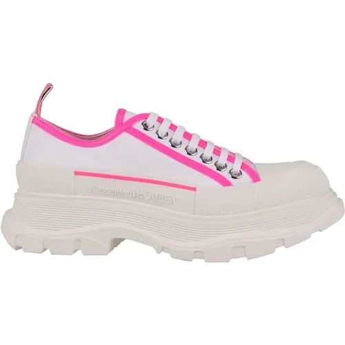 Slick Sneakers for All Temperatures , female, Sizes: 7 UK, 6 UK - alexander mcqueen - Modalova