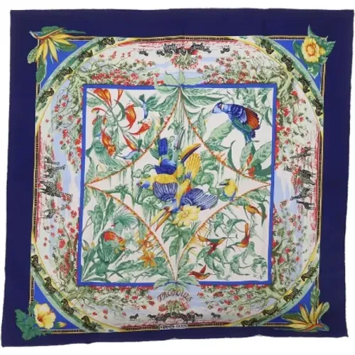 Pre-owned Silk scarves , female, Sizes: ONE SIZE - Hermès Vintage - Modalova