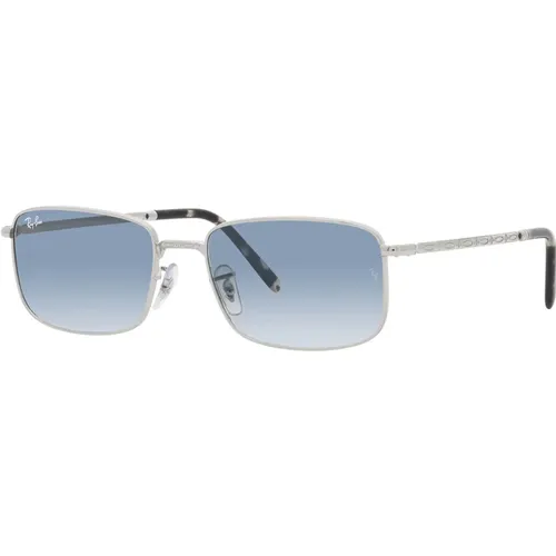 Rechteckige Sonnenbrille mit blauen Verlaufsgläsern , unisex, Größe: 60 MM - Ray-Ban - Modalova