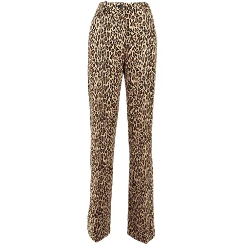 Elegant Womens Palazzo Pants , female, Sizes: L - pinko - Modalova