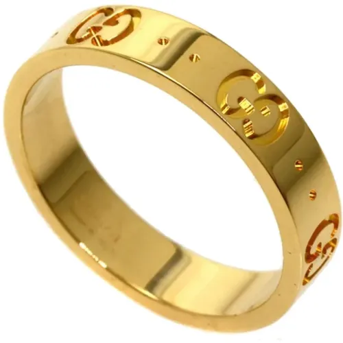 Pre-owned Gold Gold Gold Gucci Ring , female, Sizes: ONE SIZE - Gucci Vintage - Modalova