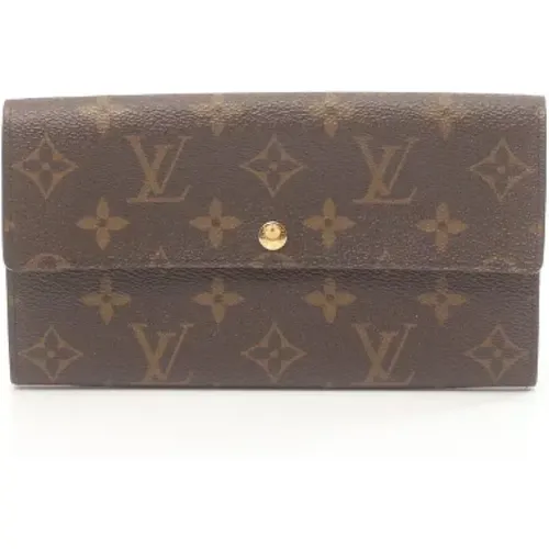 Pre-owned Canvas wallets , female, Sizes: ONE SIZE - Louis Vuitton Vintage - Modalova