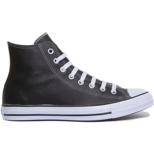 Leather Hi Top Sneaker , female, Sizes: 4 UK - Converse - Modalova