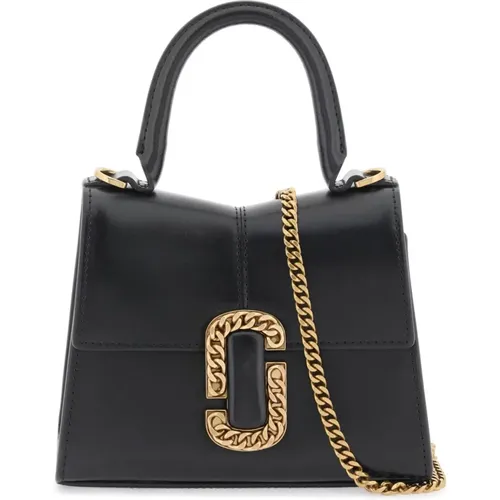 Mini Top-Griff Lederhandtasche , Damen, Größe: ONE Size - Marc Jacobs - Modalova