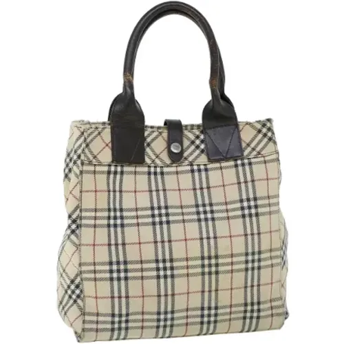 Pre-owned Canvas handbags , female, Sizes: ONE SIZE - Burberry Vintage - Modalova