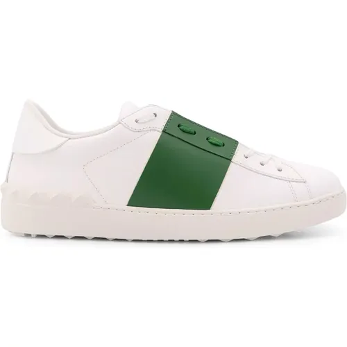 Lace-Up Leather Sneakers , male, Sizes: 6 UK, 7 UK - Valentino Garavani - Modalova