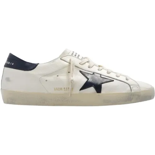 Super-Star Sneakers , male, Sizes: 10 UK, 12 UK, 9 UK, 7 UK, 8 UK, 11 UK, 6 UK - Golden Goose - Modalova