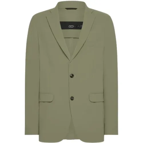 Slim Fit Rever Collar Jacket , male, Sizes: 2XL, XL, M - RRD - Modalova