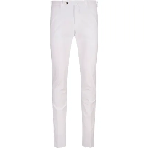 Weiße Slim Fit Hose PT Torino - PT Torino - Modalova