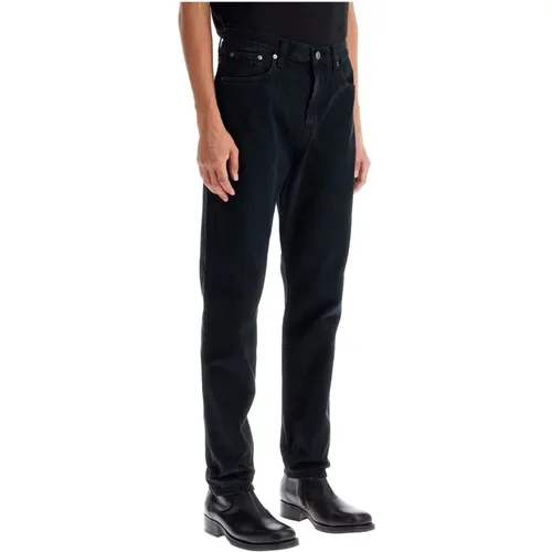 Relaxed fit tapered jeans in crushed wash , male, Sizes: W31, W32, W30, W34, W33 - Agolde - Modalova