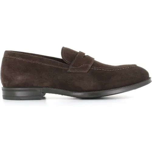 Classic Suede Moccasin Sandals , male, Sizes: 8 UK, 11 UK - Henderson - Modalova