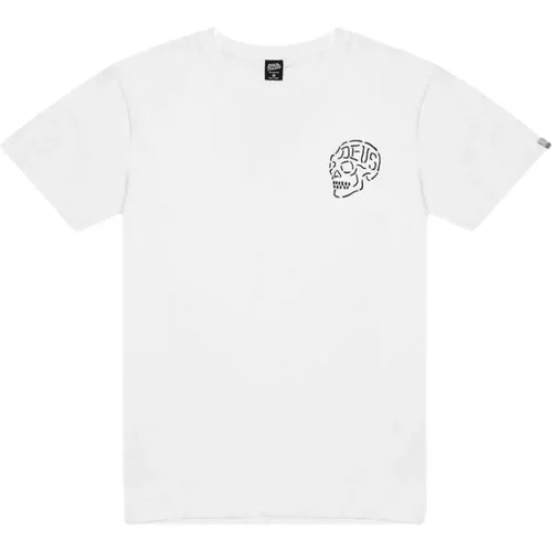 Venice Skull T-Shirt , Herren, Größe: 3XL - Deus Ex Machina - Modalova