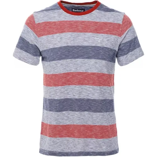 Striped Athletic Fit Tee , male, Sizes: S - Barbour - Modalova