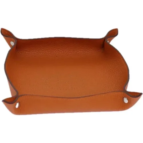 Pre-owned Leather pouches , female, Sizes: ONE SIZE - Hermès Vintage - Modalova