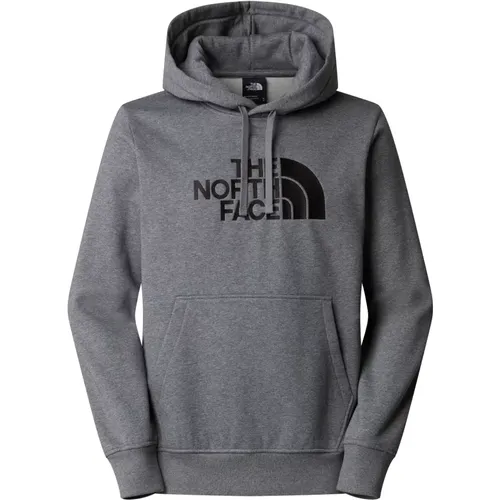 Grauer Pullover Hoodie Drew Peak , Herren, Größe: XL - The North Face - Modalova