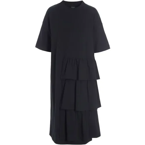 Elegant Midi Dress with Ruffles , female, Sizes: XL - Bitte Kai Rand - Modalova
