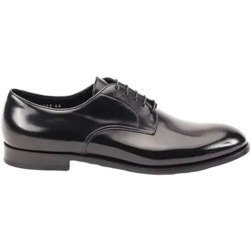 Leather Derby Shoes , male, Sizes: 8 1/2 UK, 7 1/2 UK - Doucal's - Modalova