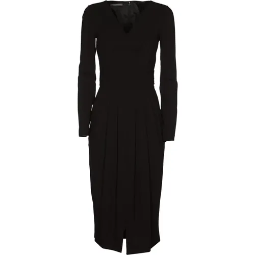 Elegant Midi Dresses for Women , female, Sizes: XS - alberta ferretti - Modalova