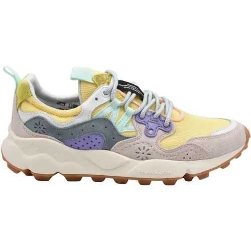 Sneakers , female, Sizes: 3 UK - Flower Mountain - Modalova