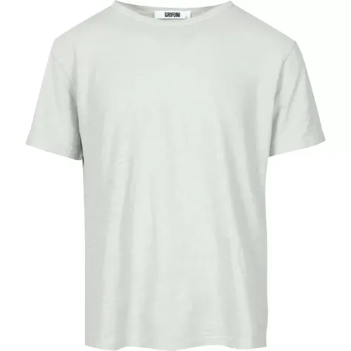 T-Shirts , Herren, Größe: L - Mauro Grifoni - Modalova