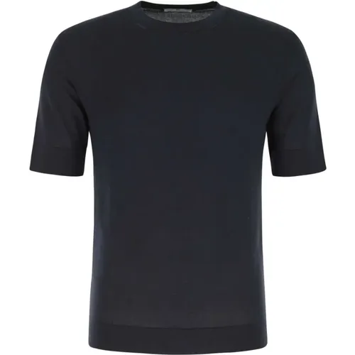 Midnight Baumwollmischung T-Shirt , Herren, Größe: S - PT Torino - Modalova