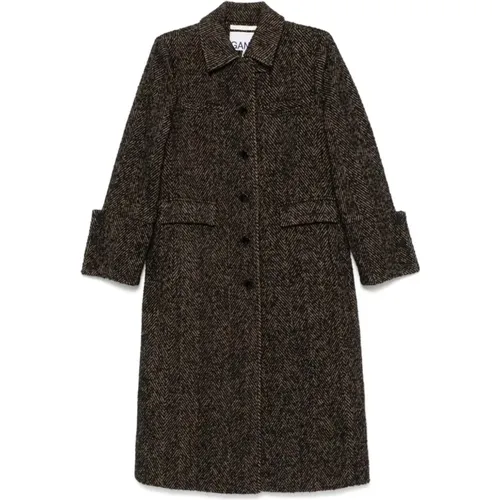 Winter Coat , female, Sizes: M, S - Ganni - Modalova