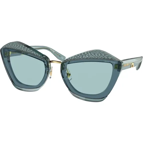 Sunglasses Charms SMU 01X , female, Sizes: 67 MM - Miu Miu - Modalova