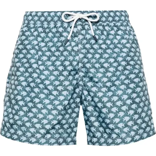Eco Swim Shorts , male, Sizes: S, M, L - Fedeli - Modalova