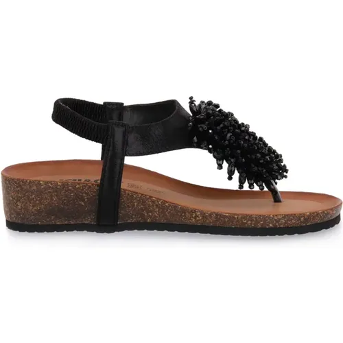 Flat Sandalen , Damen, Größe: 38 EU - IGI&Co - Modalova