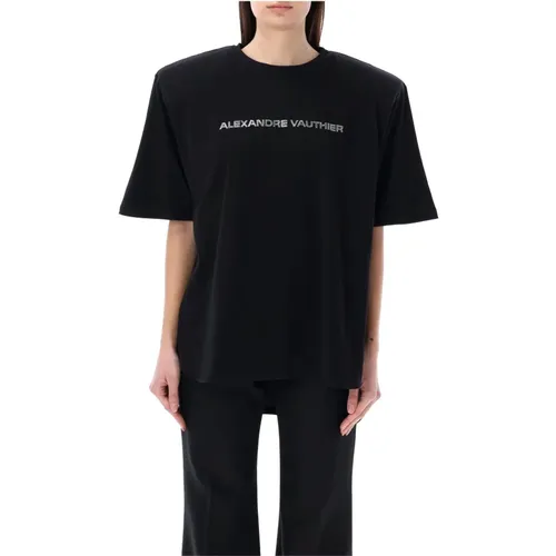 Women's Clothing T-Shirts & Polos Ss24 , female, Sizes: S - Alexandre Vauthier - Modalova
