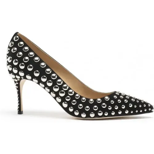 Leather Studs Pumps , female, Sizes: 1 1/2 UK - Sergio Rossi - Modalova