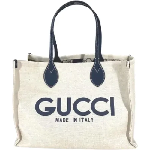 Pre-owned Canvas gucci-bags , female, Sizes: ONE SIZE - Gucci Vintage - Modalova