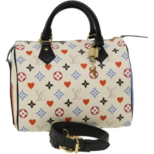 Pre-owned Canvas handbags , female, Sizes: ONE SIZE - Louis Vuitton Vintage - Modalova