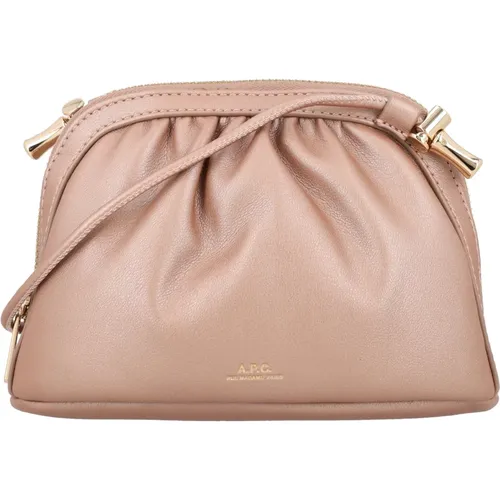 Glänzende Rosa Ninon Handtasche - A.P.C. - Modalova