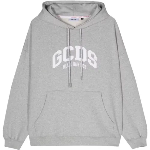 Sweaters Grey , male, Sizes: XL, M - Gcds - Modalova