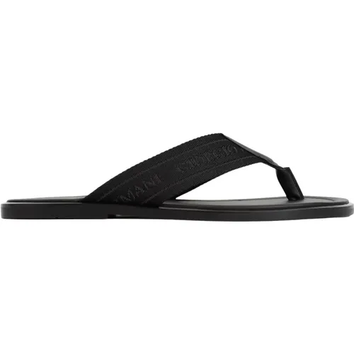 Sandals for Men Ss24 , male, Sizes: 7 UK, 11 UK - Giorgio Armani - Modalova