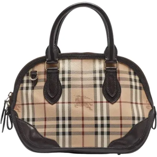 Pre-owned Leather handbags , female, Sizes: ONE SIZE - Burberry Vintage - Modalova