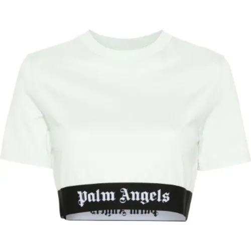 T-shirts and Polos , female, Sizes: M, S - Palm Angels - Modalova