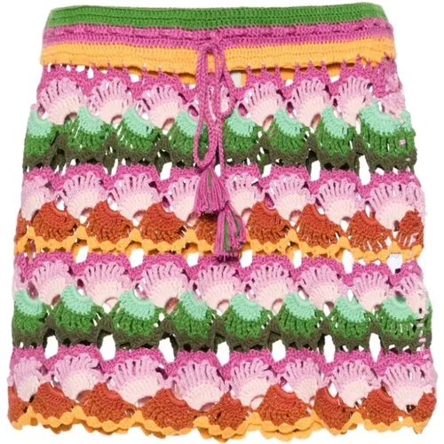Short Skirts , Damen, Größe: L - Farm Rio - Modalova