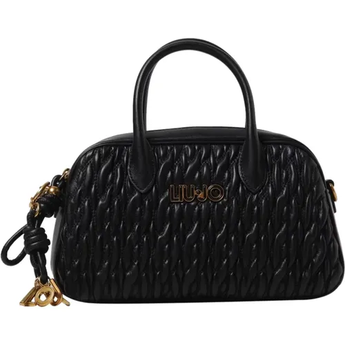 Quilted Charm Logo Handbag , female, Sizes: ONE SIZE - Liu Jo - Modalova